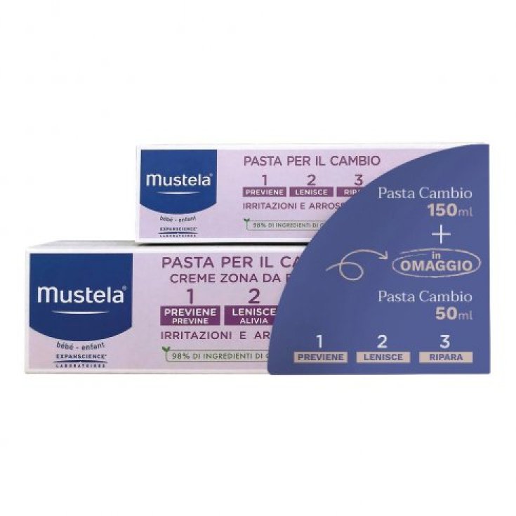 Pasta Per Il Cambio Mustela 150ml+50ml