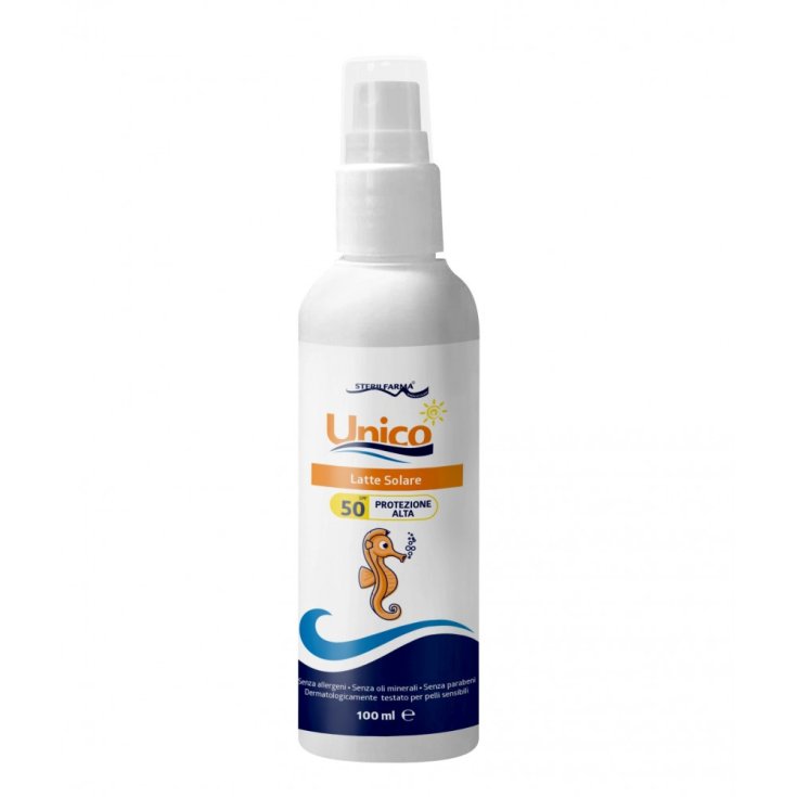 Sterilfarma® Unico Latte Solare Protezione Alta SPF50 Spray 100ml