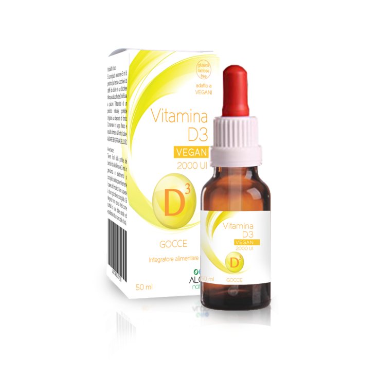 Algem Natura Vitamina D3 Gocce 2000 Ui 50ml
