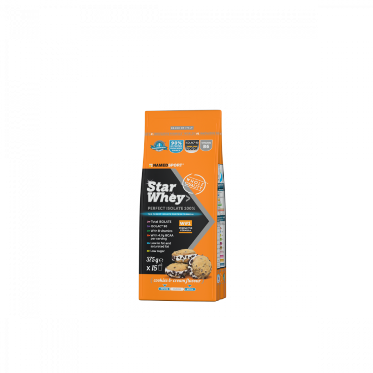 Star Whey Isolate Sublime Cookies & Cream Named Sport 375g