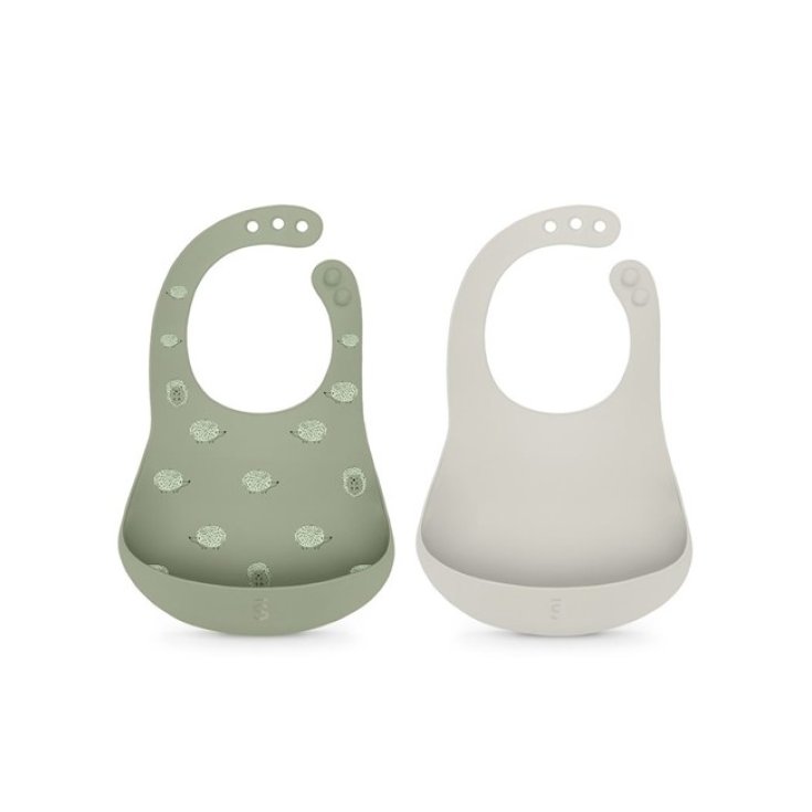 Selection Colour Essence Bavaglini In Silicone Verde Suavinex 1 Set