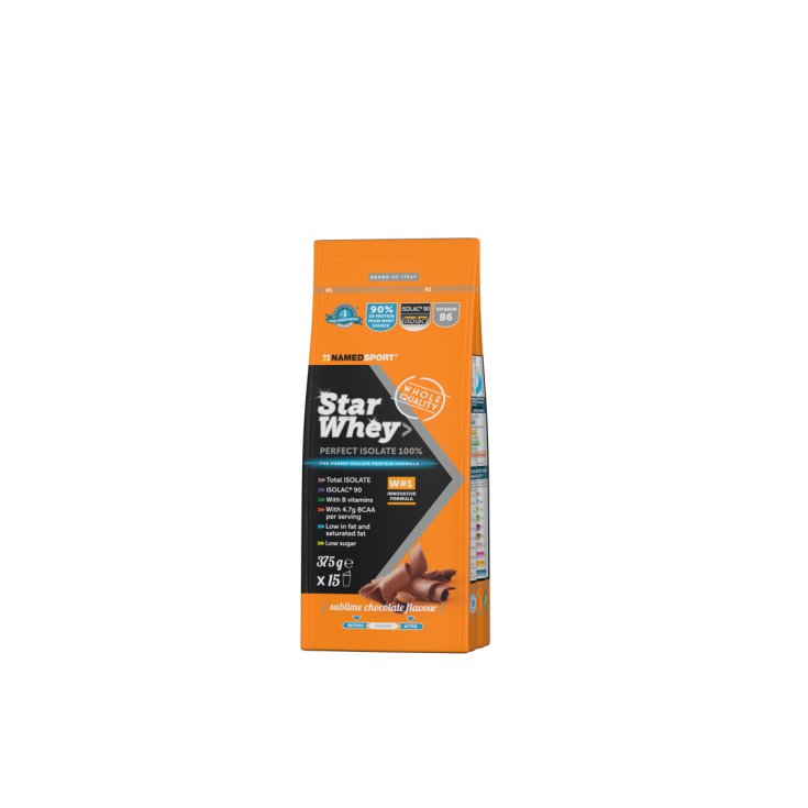 Star Whey Isolate Sublime Chocolate Named Sport 375g