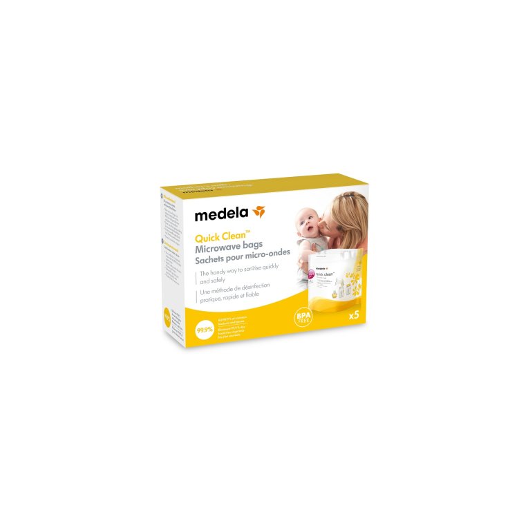 Sacchetti per Microonde Quick Clean Medela 5 Pezzi