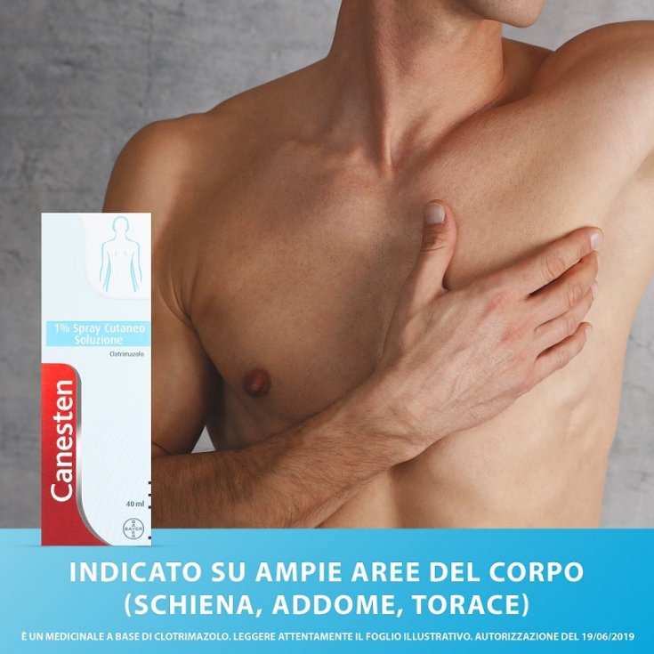 Canesten Spray Cutaneo Antimicotico Antifungino 1%Clotrimazolo 40ml