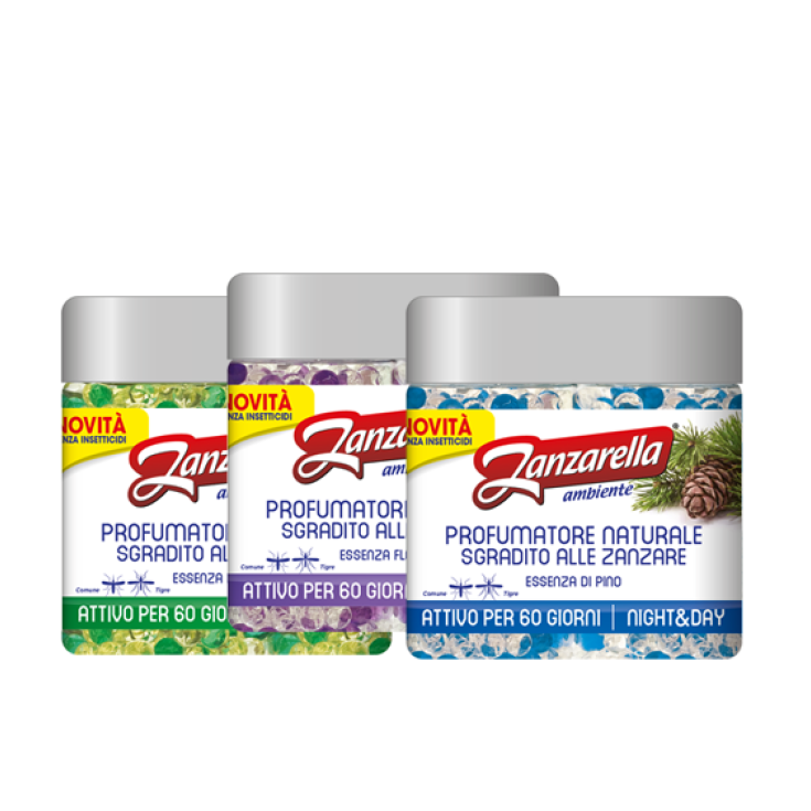 Zanzarella Profumatori Naturali Antizanzare In Perle Essenza Di Pino 170g