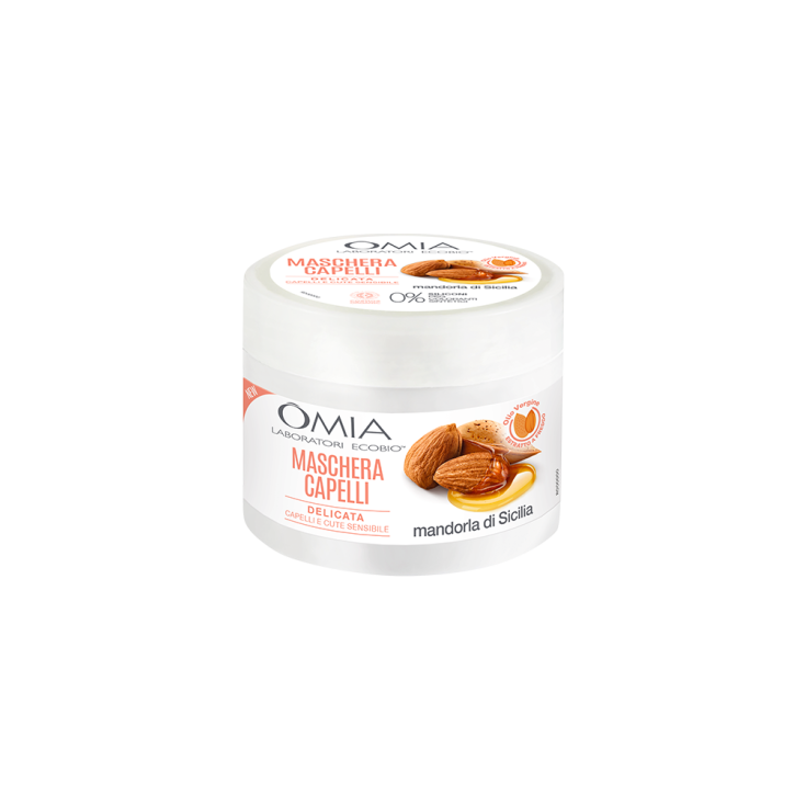 Maschera Capelli Mandorla Di Sicilia Omia Laboratori Ecobio 250ml