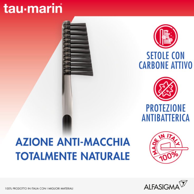 Tau Marin® Spazzolino Professionale Black - Colori Assortiti