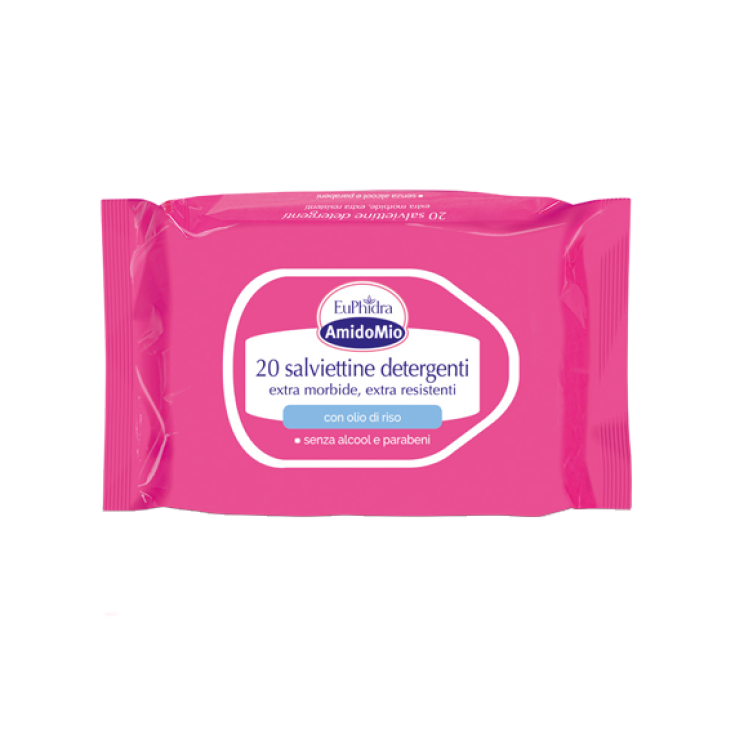 AmidoMio Salviettine Detergenti Euphidra 20 Pezzi