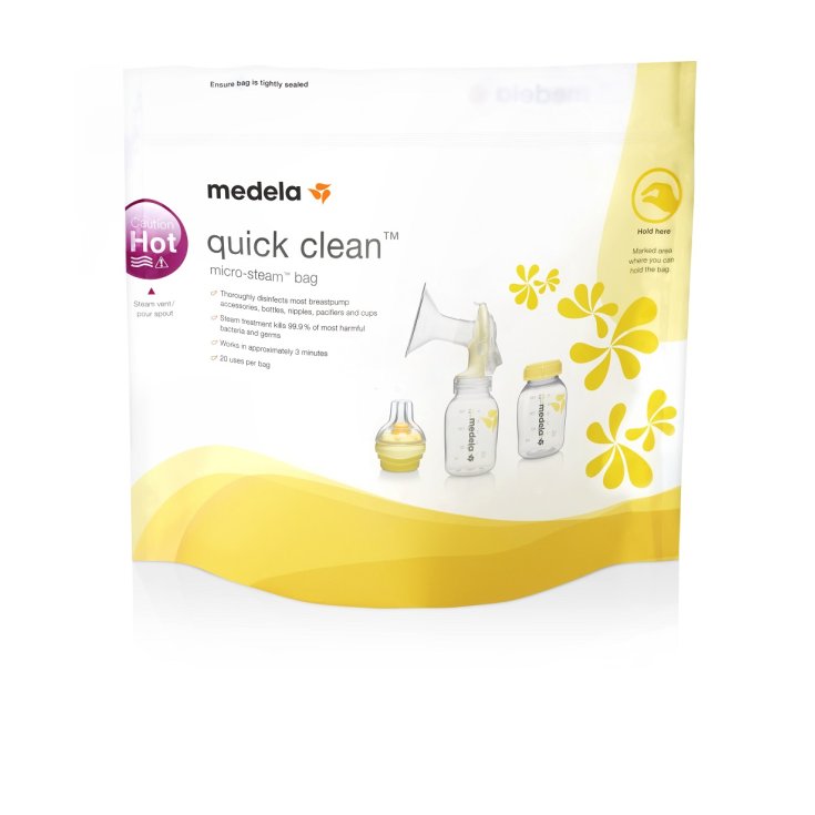 Sacchetti per Microonde Quick Clean Medela 5 Pezzi