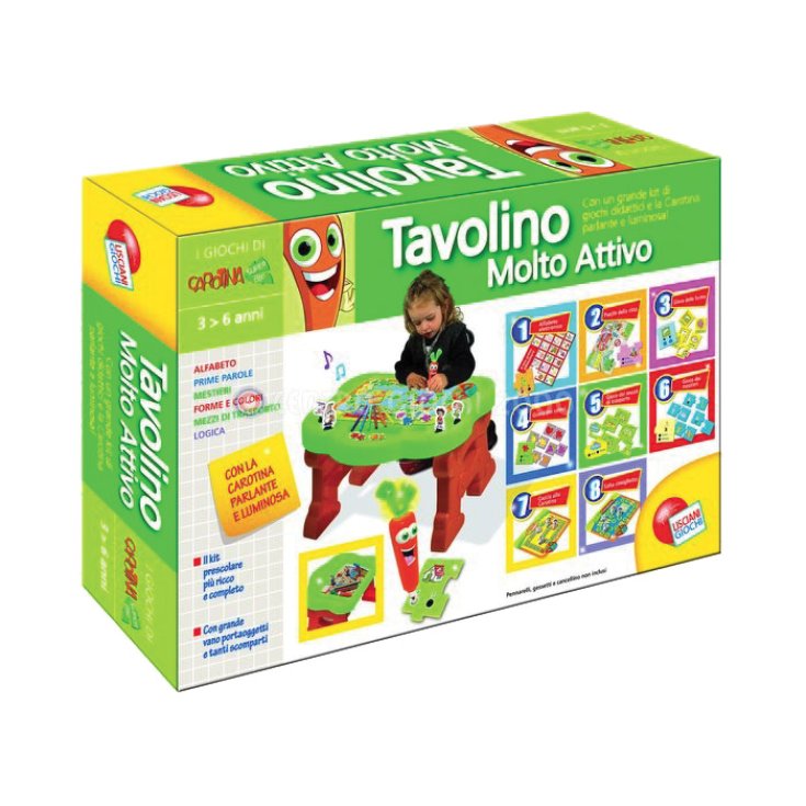 Lisciani Giochi Carotina Penna Parlante Tavolino Molto Attivo