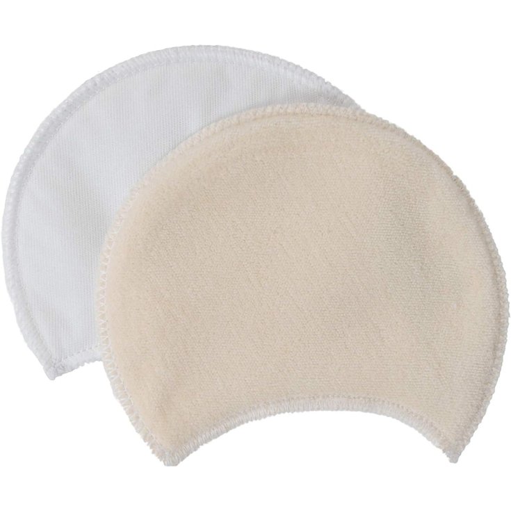 PSS! Coppette Assorbilatte Cotone BIO Italian World 2 Pezzi