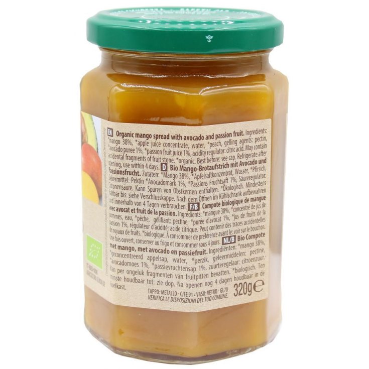 Mango Avocado Passion Fruit Probios 320g