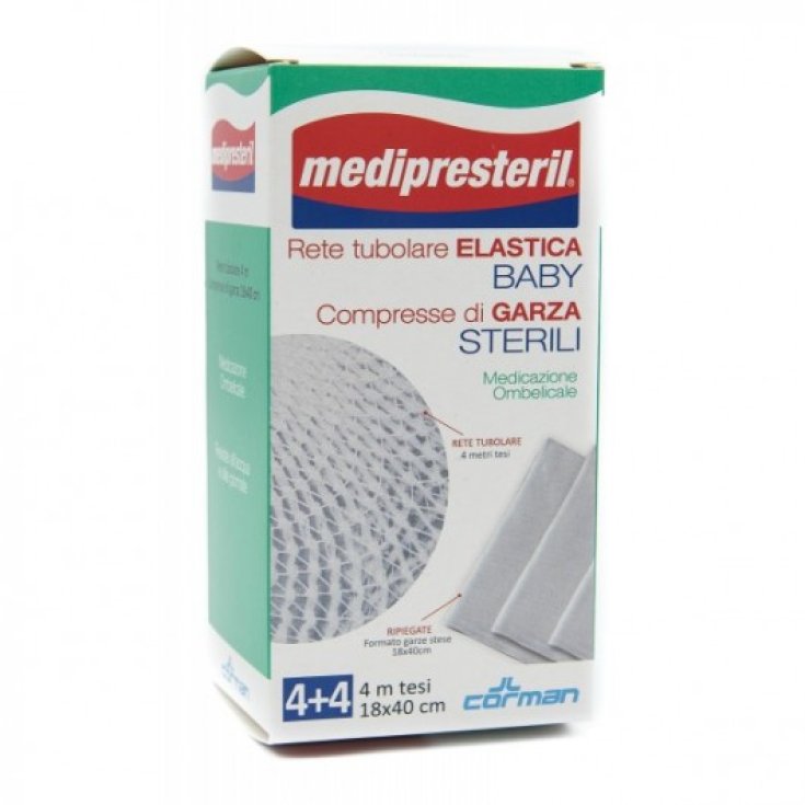 Medipresteril Baby Corman 4+4 Pezzi
