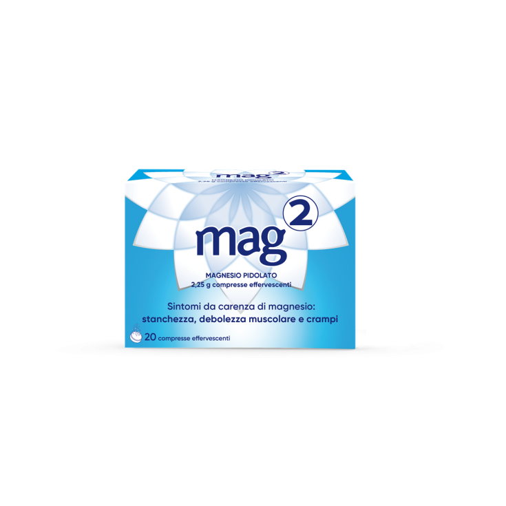 Mag 2 2,25g Integratore Alimentare 20 Compresse Effervescenti