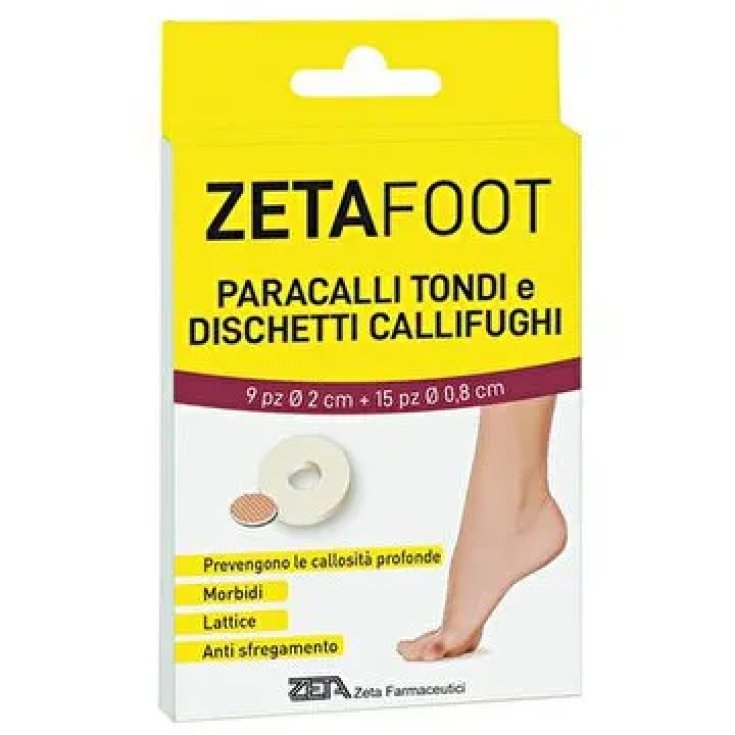 Zeta Foot Paracalli Tondi E Dischetti Callifughi ZETA 9+15 Pezzi