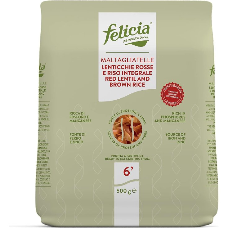 Maltagliatelle Lenticchie E Riso Felicia® 500g