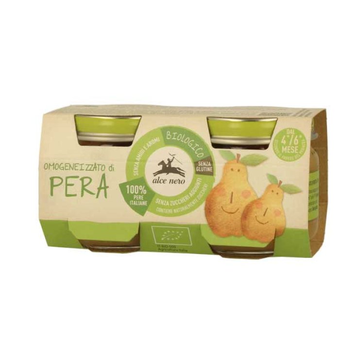 Omogeneizzato Di Pera Biologico Alce Nero 2x80g