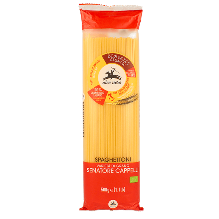 Spaghettoni Di Grano Duro Cappelli Biologici Alce Nero 500g