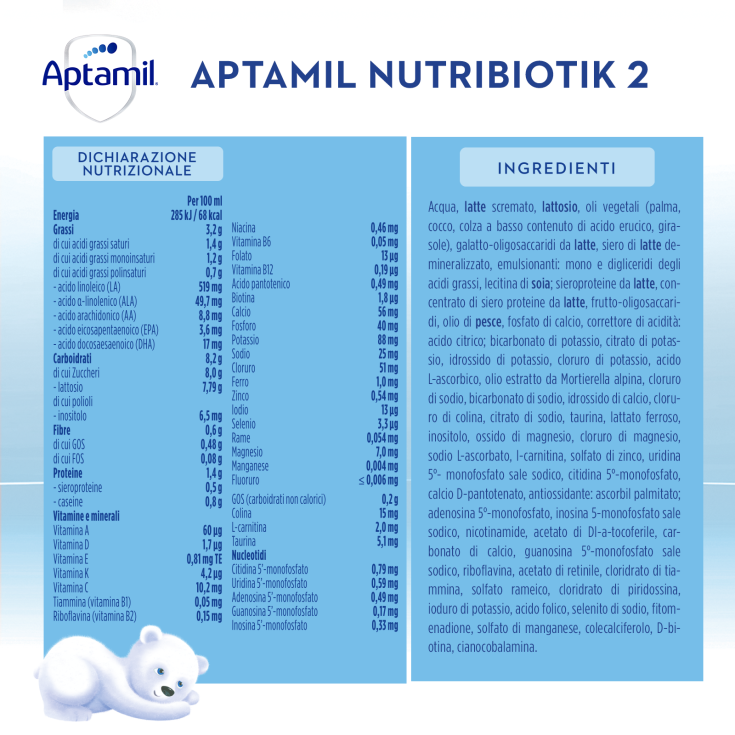 Aptamil Nutribiotik 2 Nutricia 500ml