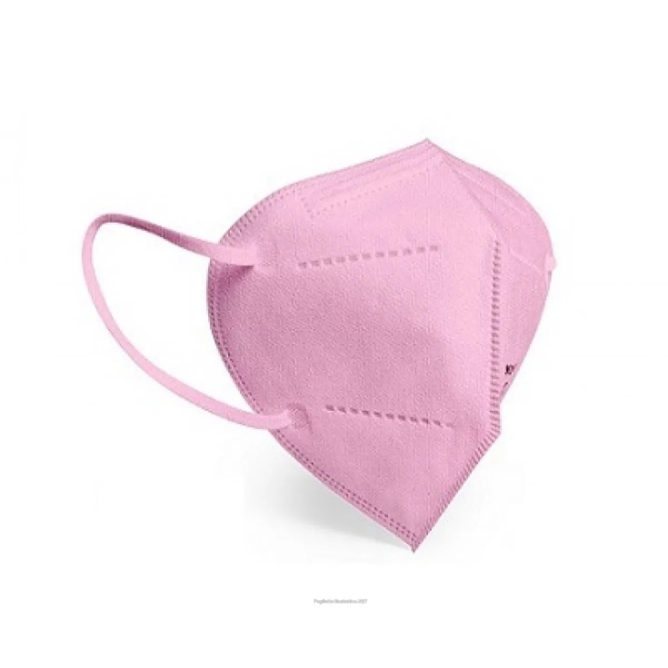 Mascherina +39 MASK FFP2 ACB Rosa 1 Pezzo