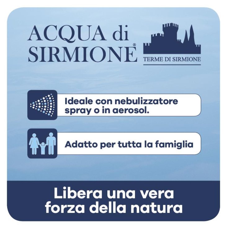 Acqua Di Sirmione Terme Di Sirmione Menarini 6x15ml