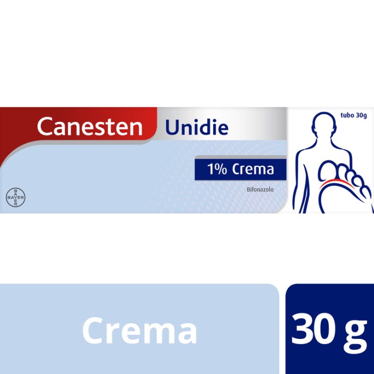 Canesten Unidie Crema Antimicotica contro Funghi Piede d'Atleta