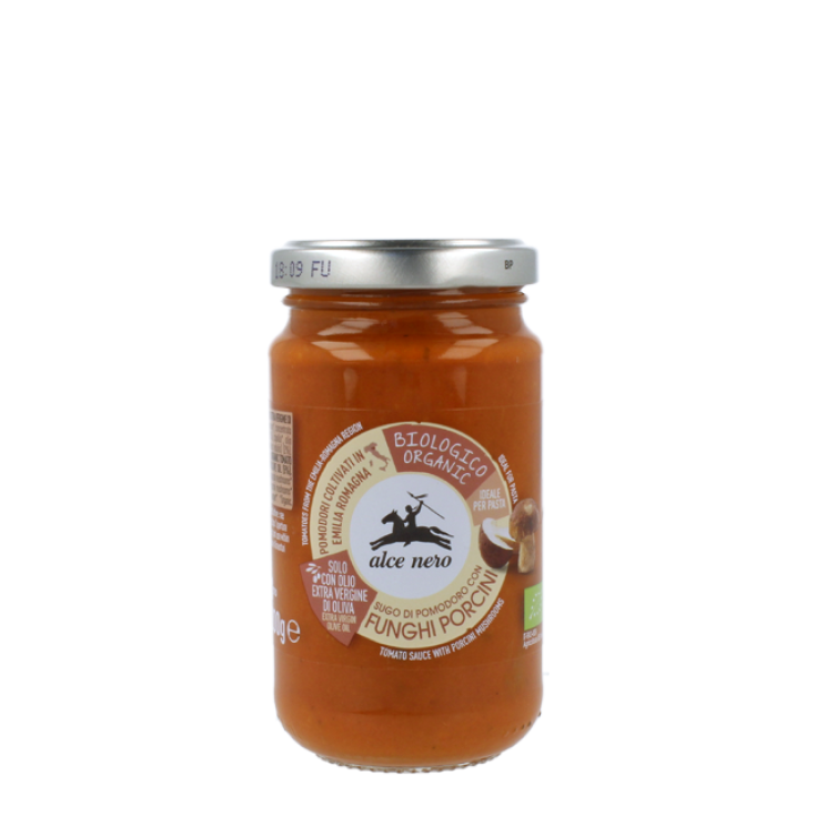 Sugo Di Pomodoro Con Funghi Porcini Biologico Alce Nero 200g