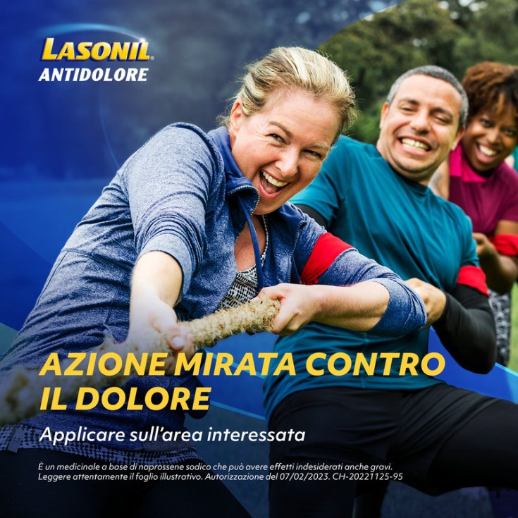 Lasonil Antidolore Gel Antinfiammatorio Dolori Muscolari 50gr