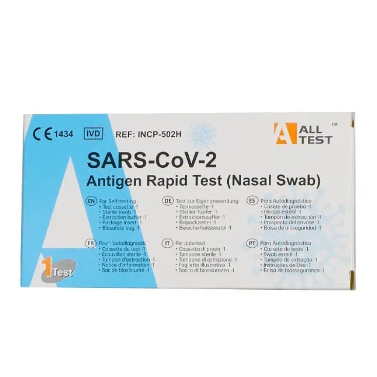 Test Rapido per Antigene CoV-19 All Test 1 Test
