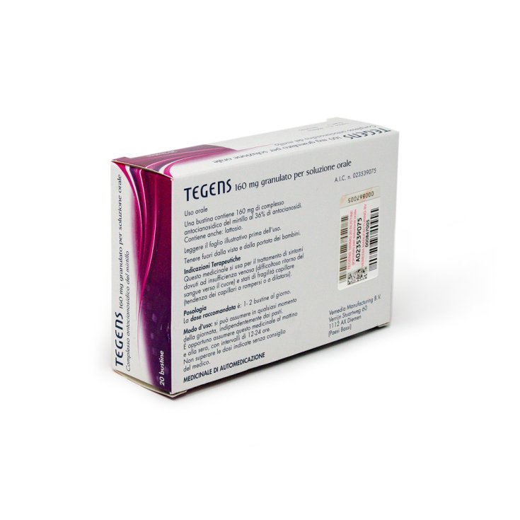 Tegens 160mg Granulato Per Soluzione Orale Stati Di fragilità Capillare 20 Bustine