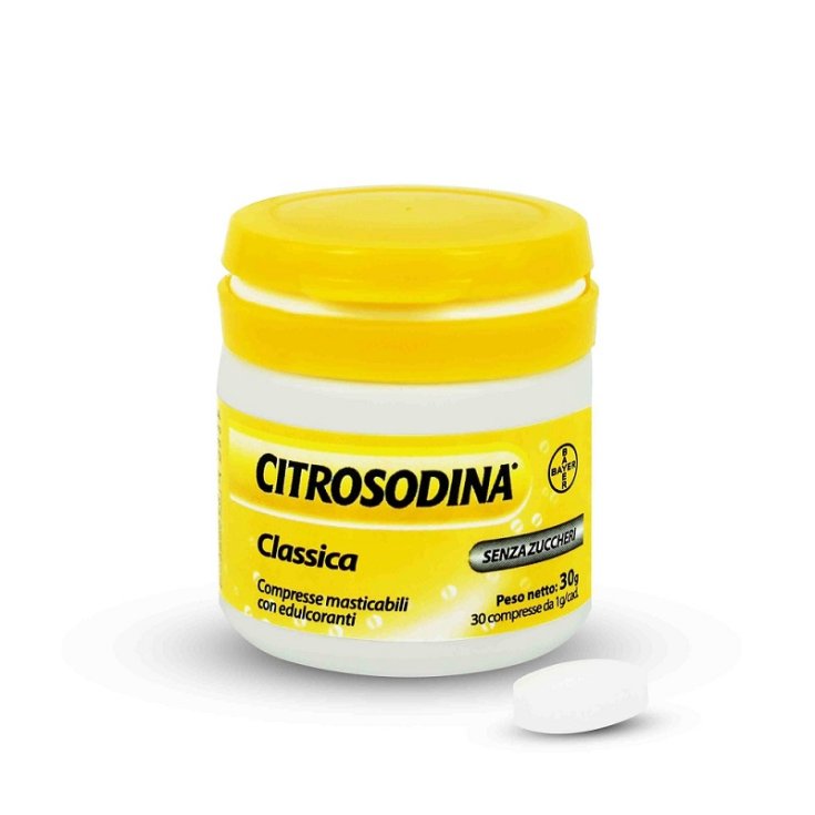 Citrosodina Masticabile Digestivo Pesantezza di Stomaco 30 Compresse