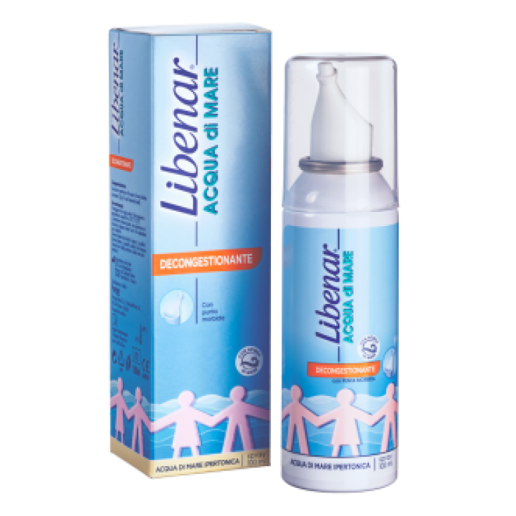 Libenar® Acqua Di Mare Spray Ipertonico Decongestionante 100ml