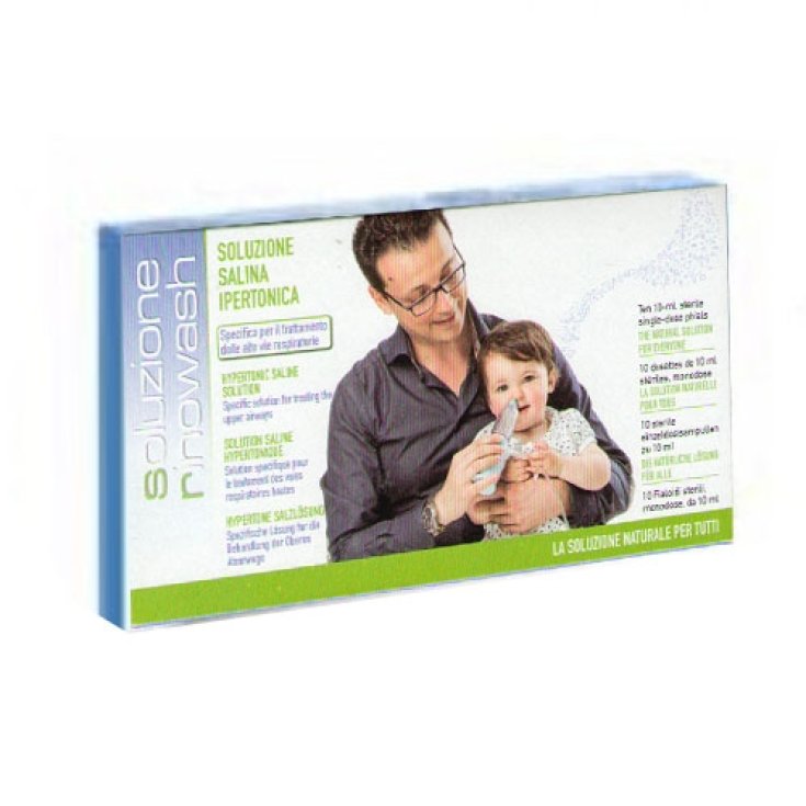 Rinowash Air Liquide Soluzione Salina Ipertonica 10 Fiale Da 10ml