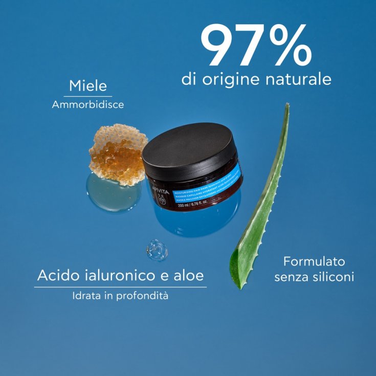 Maschera Idratante Per Capelli Apivita 200ml