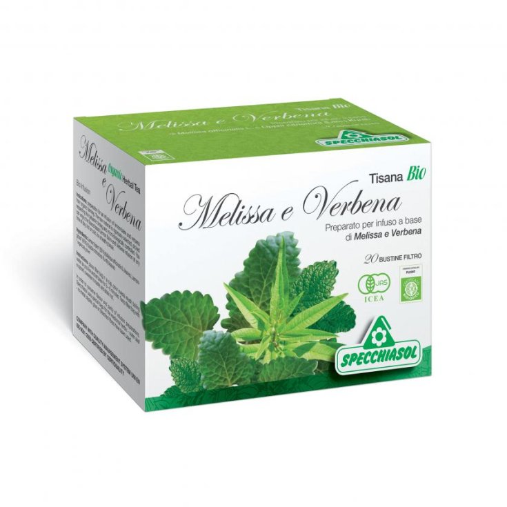 Melissa e Verbena Infuso Bio Specchiasol 20 Bustine