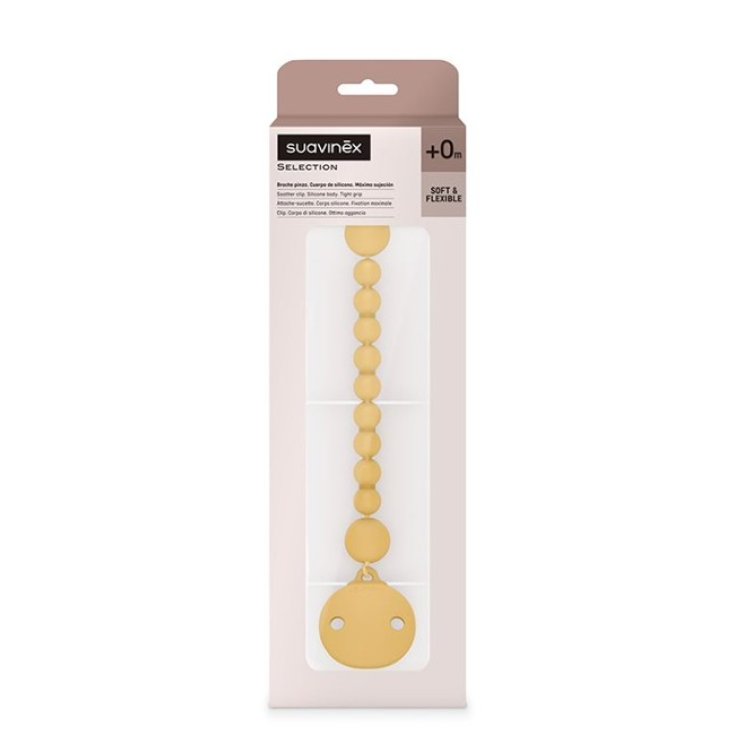 Selection Colour Essence Clip Portaciuccio Silicone Mango Suavinex 1 Pezzo