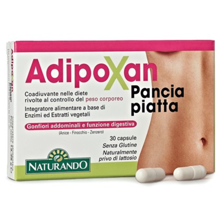 Adipoxan Pancia Piatta Integratore Alimentare 30 Compresse