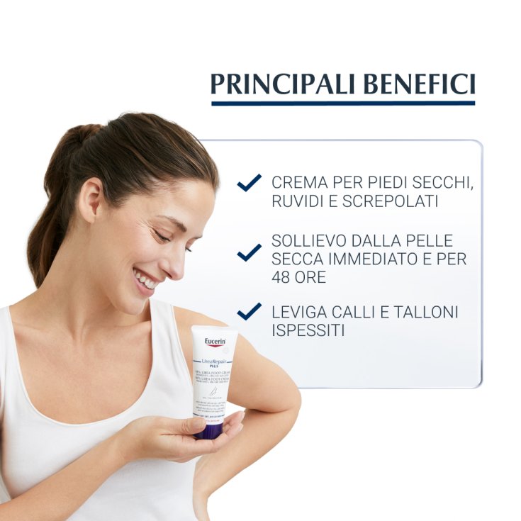 UreaRepair Plus 10% Urea Crema Piedi Rigenerante Eucerin® 100ml