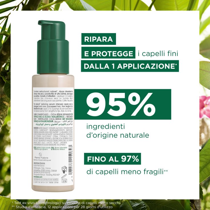 Cica-Siero Ristrutturante con burro di Cupuaçu Bio Klorane 100ml