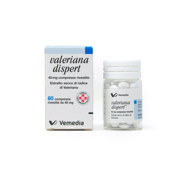 Valeriana Dispert 45mg Estratto Secco 60 Compresse