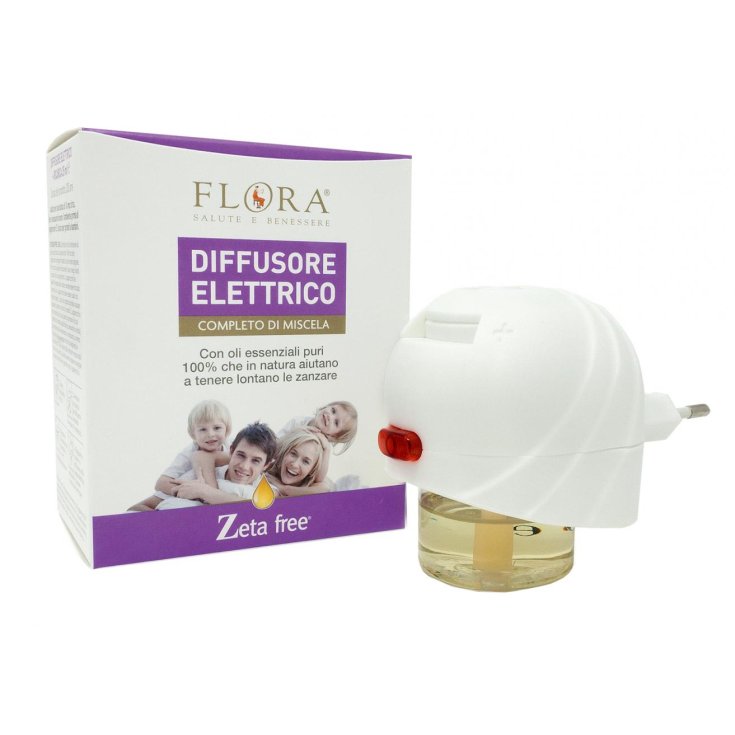 Zeta Free Diffusore Elettrico Completo Di Miscela Flora 1 Pezzo