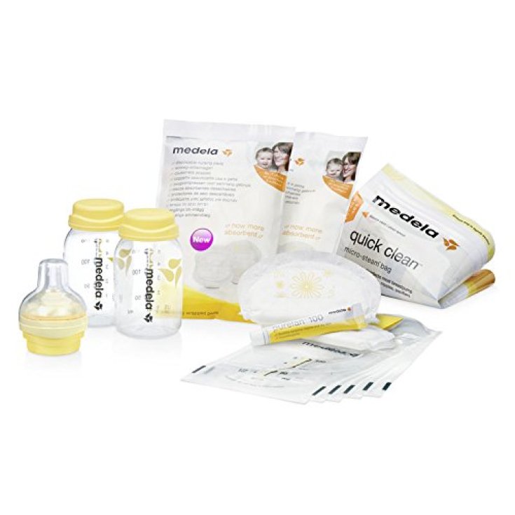 Medela BreastFeeding Starter Kit Set Per L'Allattamento Al Seno