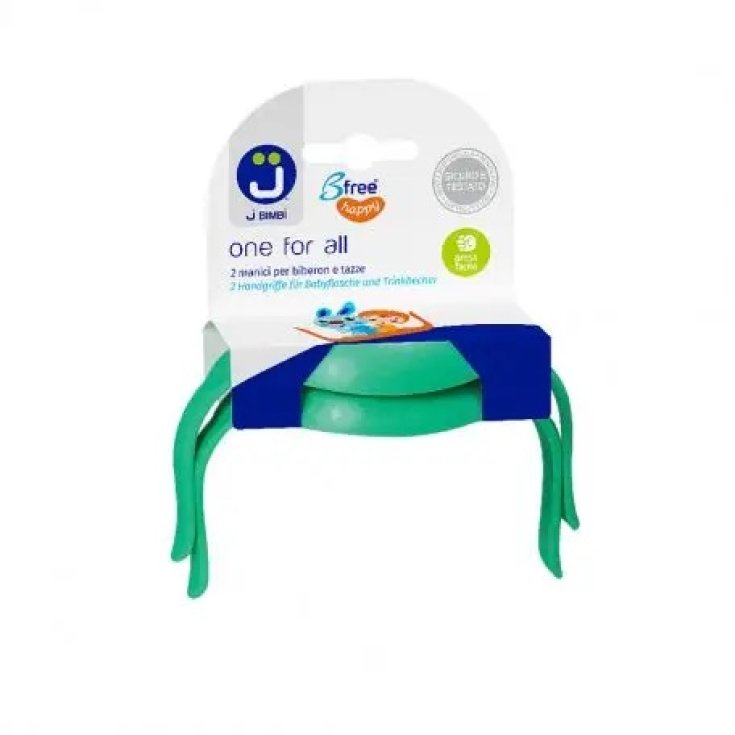 Manici per Biberon e Tazze Verde One For All J Bimbi