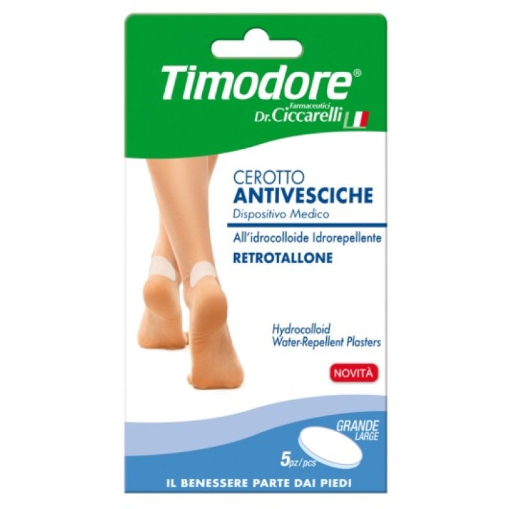 Timodore Cerotto Antivesciche Retrotallone Dr. Ciccarelli 5 Pezzi