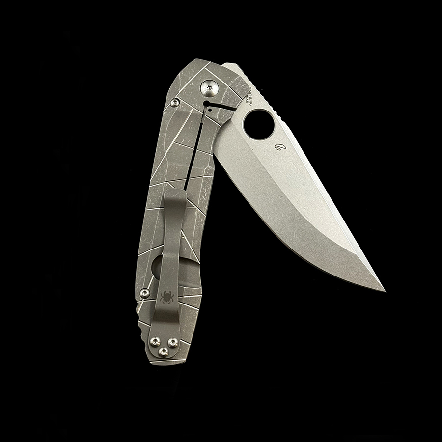 C199TIP %DC53 Blade Nirvana TC4 Handle Knife