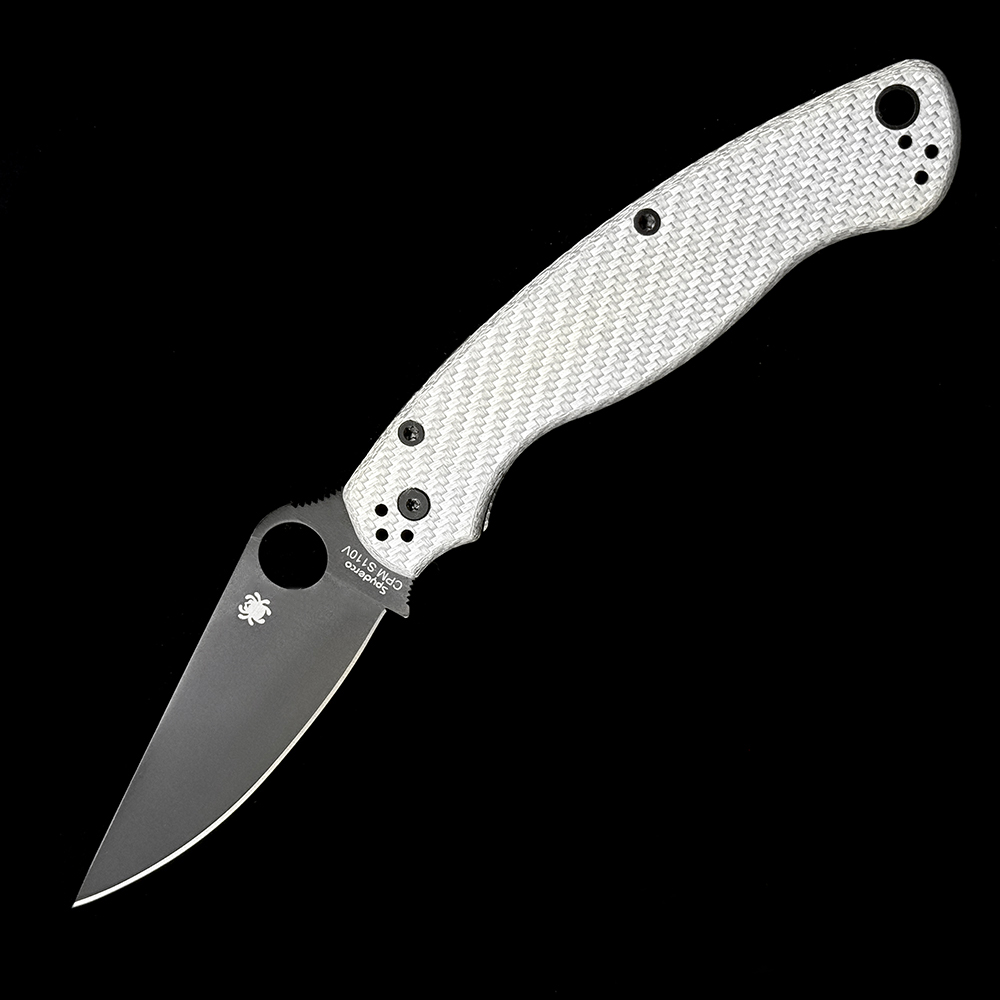 C36 Military 2 Bearing CF Handle Knife