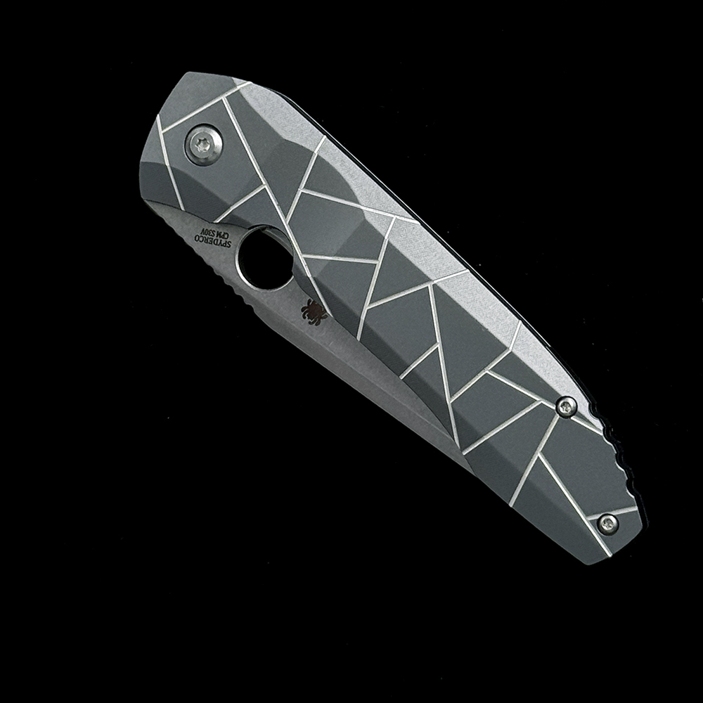 C199 Nirvana Aluminum Handle Knife