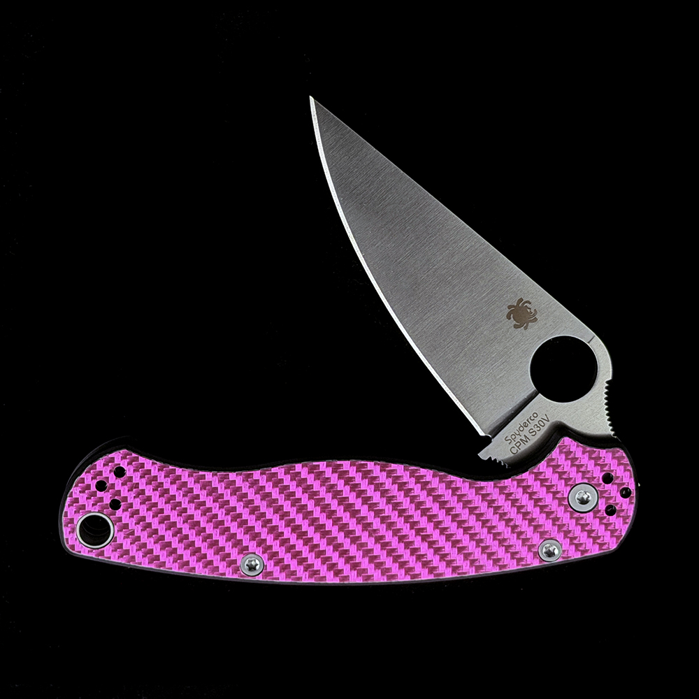 C81 PM2 Carbon fiber bearing knife