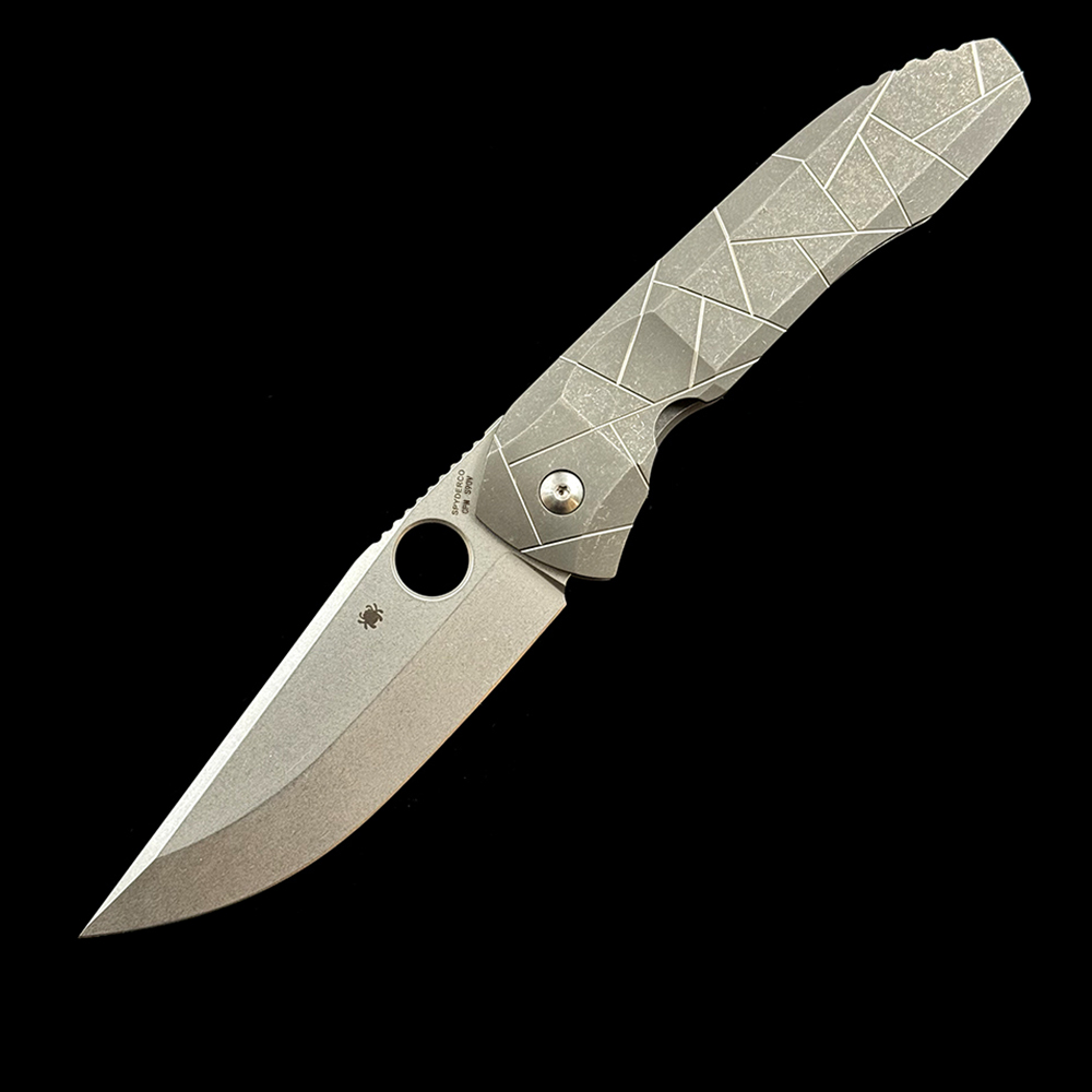 C199TIP %DC53 Blade Nirvana TC4 Handle Knife