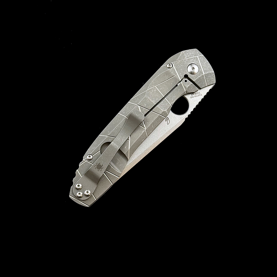 C199TIP %DC53 Blade Nirvana TC4 Handle Knife